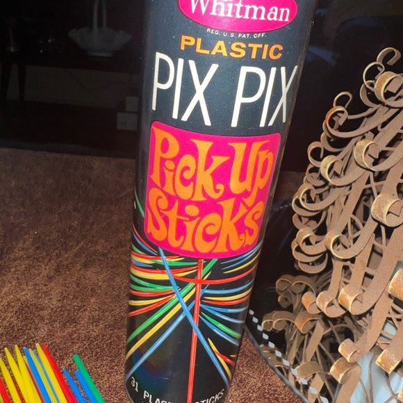 VINTAGE -1968 - WHITMAN - PIX PIX - PICK UP STICKS - Picture 2 of 5